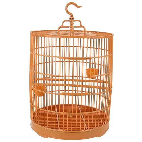 ERINGOGO Vogelkäfig für Haustiere Vogelkäfigdekor Vogelkäfig Zucht Kleiner Tierkäfig vogelhaus vogelfutterspender hängender Käfig Hängekäfig für Vögel Plastik Yellow ERINGOGO Vogelkäfig für Haustiere Vogelkäfigdekor Vogelkäfig Zucht Kleiner Tierkäfig vogelhaus vogelfutterspender hängender Käfig Hängekäfig für Vögel Plastik Yellow von ERINGOGO