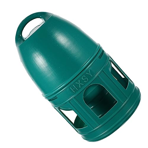 ERINGOGO Vogeltrinker Groß Nymphensittich-futterspender Vogeltränkebehälter Vogel Fütterer Wasserspender Fütterung Vogel Wassertrinker Vogelfütterer Geflügel Tauben Plastik Dark Green von ERINGOGO