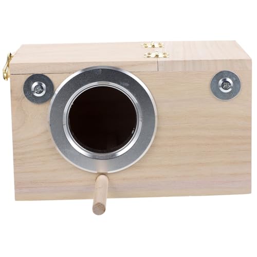 ERINGOGO Vogelzuchtbox aus Holz für Papageien Gemütliches und Bruthaus für Sittiche Nymphensittiche und Andere Brutumgebung für Innen und Außenbereich ERINGOGO Vogelzuchtbox aus Holz für Papageien Gemütliches und Bruthaus für Sittiche Nymphensittiche und Andere Brutumgebung für Innen und Außenbereich von ERINGOGO