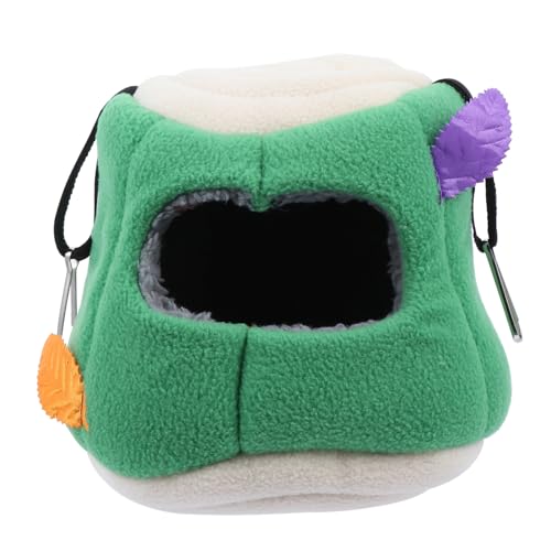 ERINGOGO Warme Baumwoll hängematte für Hamster und Kleintiere Weiches Gemütliches Schlafnest mit Dicker Isolierung Waschbar Sicherer Rückzugsort für Winter und Zufällige Farbe ERINGOGO Warme Baumwoll hängematte für Hamster und Kleintiere Weiches Gemütliches Schlafnest mit Dicker Isolierung Waschbar Sicherer Rückzugsort für Winter und Zufällige Farbe von ERINGOGO