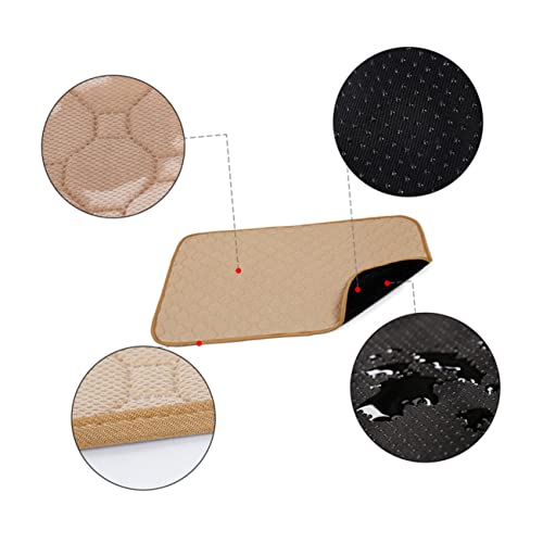 ERINGOGO Waschbare Und wasserdichte Haustier Pee Pads Für Hunde Und Katzen Wiederverwendbares Welpen Trainingspad Beige Für Saubere Bereiche Und Einfach Zu Reinigen ERINGOGO Waschbare Und wasserdichte Haustier Pee Pads Für Hunde Und Katzen Wiederverwendbares Welpen Trainingspad Beige Für Saubere Bereiche Und Einfach Zu Reinigen von ERINGOGO