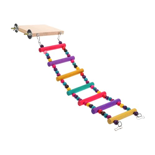 ERINGOGO Wechselnde Leiter -vogelspielzeuge Papageienspielzeug Barsch Sittich-kletterleiter- Papageientreppe Vogel Kletterleiter Papagei-kletterleiter- Hölzern ERINGOGO Wechselnde Leiter -vogelspielzeuge Papageienspielzeug Barsch Sittich-kletterleiter- Papageientreppe Vogel Kletterleiter Papagei-kletterleiter- Hölzern von ERINGOGO