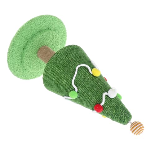 ERINGOGO Weihnachtlicher Katzenspielkratzbaum mit Natürlichem Sisal Hoher Vertikaler Kratzbaum Tannenbaumform Robustes Katzenzubehör für Indoor Katzen Fördert Aktivität und Schützt Möbel ERINGOGO Weihnachtlicher Katzenspielkratzbaum mit Natürlichem Sisal Hoher Vertikaler Kratzbaum Tannenbaumform Robustes Katzenzubehör für Indoor Katzen Fördert Aktivität und Schützt Möbel von ERINGOGO