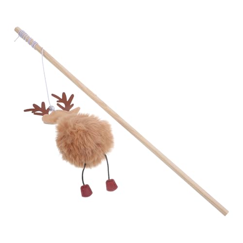 ERINGOGO Xmas Katzen-Spielzeug Mit REH-Teaser Interaktive Angel Für Kätzchen Spielerisches Katzenspielzeug Aus Robustem Material Für Indoor-Spiele Und Stressabbau ERINGOGO Xmas Katzen-Spielzeug Mit REH-Teaser Interaktive Angel Für Kätzchen Spielerisches Katzenspielzeug Aus Robustem Material Für Indoor-Spiele Und Stressabbau von ERINGOGO