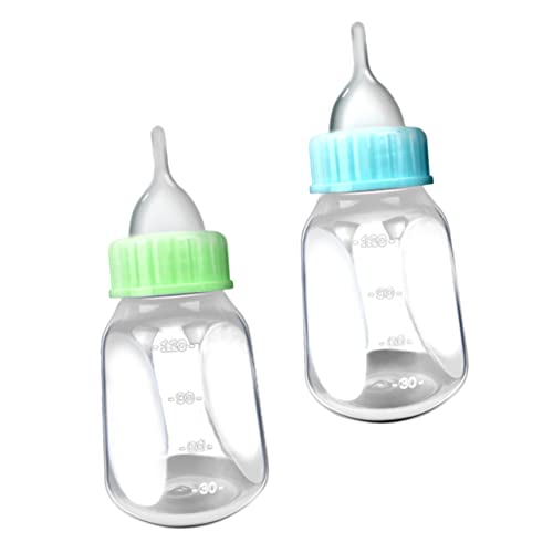 ERINGOGO Welpen Kitten aufzuchtflaschen aus Lebensmittelechtem Kunststoff Transparente Pet Feeding Bottles mit Komplettzubehör für Einfache und Sichere Fütterung von Kleinen Haustieren ERINGOGO Welpen Kitten aufzuchtflaschen aus Lebensmittelechtem Kunststoff Transparente Pet Feeding Bottles mit Komplettzubehör für Einfache und Sichere Fütterung von Kleinen Haustieren von ERINGOGO
