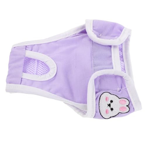 ERINGOGO Wiederverwendbare Menstruationsunterwäsche für Weibliche Hunde Atmungsaktive Weiche Menstruationsunterwäsche für Kleine Rassen Waschbare Schützende Doggy Diapers Komfortabel und ERINGOGO Wiederverwendbare Menstruationsunterwäsche für Weibliche Hunde Atmungsaktive Weiche Menstruationsunterwäsche für Kleine Rassen Waschbare Schützende Doggy Diapers Komfortabel und von ERINGOGO