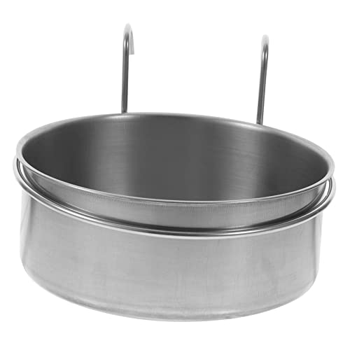 ERINGOGO hängende Haustierschüssel ausstecher Rentier edelstahlschüsseln Haustiertrinknapf Dog Bowl tierfutter Zwinger Hund Tragbarer Katzennapf Katzenwasserschale Rostfreier Stahl Silver ERINGOGO hängende Haustierschüssel ausstecher Rentier edelstahlschüsseln Haustiertrinknapf Dog Bowl tierfutter Zwinger Hund Tragbarer Katzennapf Katzenwasserschale Rostfreier Stahl Silver von ERINGOGO
