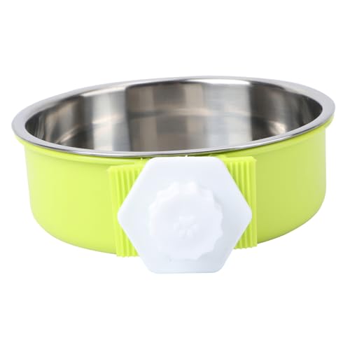 ERINGOGO hundenapf aus Edelstahl Spender Welpe groß Pet Feeder Bowl Schüssel katzennäpfe Hund wassernapf kleine Tierfutterschale hängende Käfigschale Hunde wassernapf Green ERINGOGO hundenapf aus Edelstahl Spender Welpe groß Pet Feeder Bowl Schüssel katzennäpfe Hund wassernapf kleine Tierfutterschale hängende Käfigschale Hunde wassernapf Green von ERINGOGO
