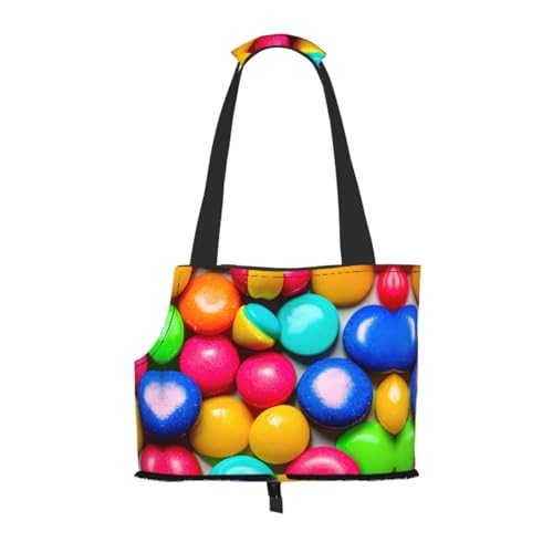 Bunte Tragetasche für Haustiere, für Katzen und Hunde, bequem, tragbar, faltbar, für Hunde Bunte Tragetasche für Haustiere, für Katzen und Hunde, bequem, tragbar, faltbar, für Hunde von ERSDWRE