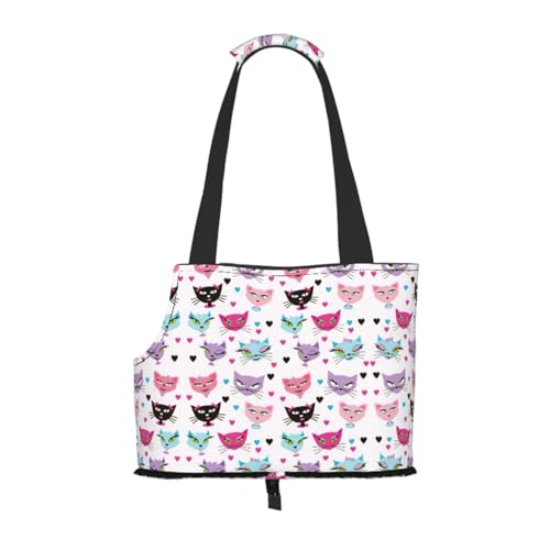 Carttoon Tragetasche für Katzen, Hunde, bequem, tragbar, faltbar, für Hunde Carttoon Tragetasche für Katzen, Hunde, bequem, tragbar, faltbar, für Hunde von ERSDWRE