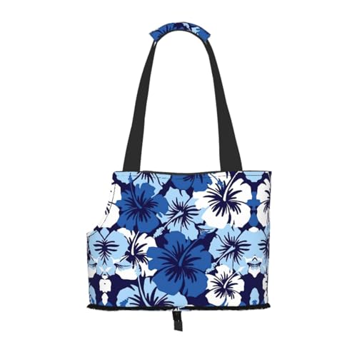 Hibiskus Haustier-Tragetasche, Handtasche, Katzen, Hunde, bequem, tragbar, faltbar, Haustier-Tragetasche Hibiskus Haustier-Tragetasche, Handtasche, Katzen, Hunde, bequem, tragbar, faltbar, Haustier-Tragetasche von ERSDWRE