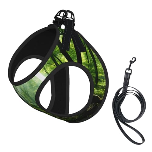 Hundegeschirr mit Naturdruck, verstellbar, für Spaziergänge, Welpen, Leinenclips, Haustiergeschirr, Training, Haustierweste Hundegeschirr mit Naturdruck, verstellbar, für Spaziergänge, Welpen, Leinenclips, Haustiergeschirr, Training, Haustierweste von ERSDWRE