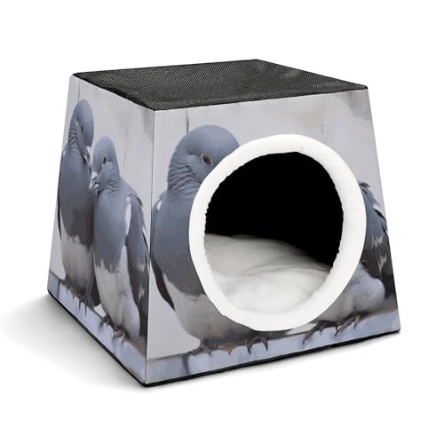 Doves Haustierhütte, bequemes Nest für Haustiere, Weltraumkapsel, warm, weich, für den Innenbereich, für Katzen, kleine Hunde und mittelgroße Tiere Doves Haustierhütte, bequemes Nest für Haustiere, Weltraumkapsel, warm, weich, für den Innenbereich, für Katzen, kleine Hunde und mittelgroße Tiere von ERSTSNCK
