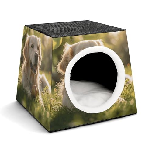 Hund sitzt auf dem Gras, Haustierhütte, bequemes Nest für Haustiere, Weltraumkapsel, warm, weich, für den Innenbereich, Haustierhaus für Innenkatzen, kleine Hunde und mittelgroße Tiere Hund sitzt auf dem Gras, Haustierhütte, bequemes Nest für Haustiere, Weltraumkapsel, warm, weich, für den Innenbereich, Haustierhaus für Innenkatzen, kleine Hunde und mittelgroße Tiere von ERSTSNCK