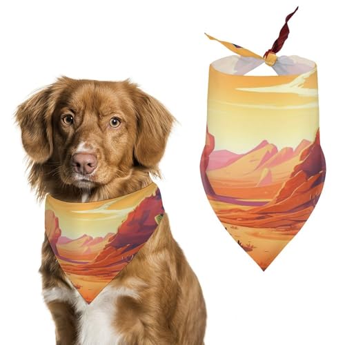 Hundehalstücher, niedlich, weiche Baumwolle, waschbar, für den täglichen Sommer, langlebig, dreieckig, wendbar, geeignet für kleine, mittelgroße und große Hunde und Katzen Hundehalstücher, niedlich, weiche Baumwolle, waschbar, für den täglichen Sommer, langlebig, dreieckig, wendbar, geeignet für kleine, mittelgroße und große Hunde und Katzen von ERSTSNCK