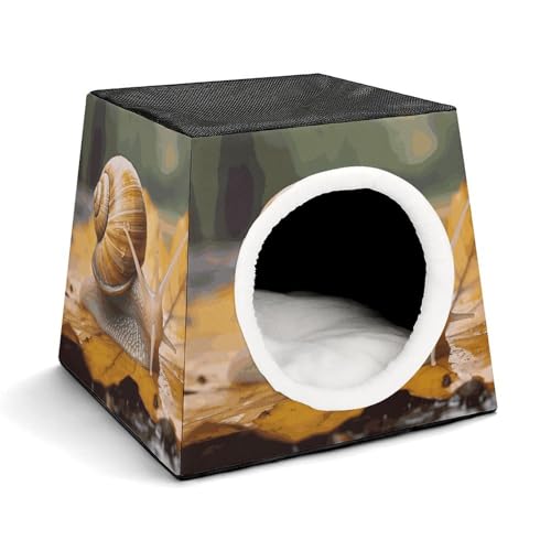 Schnecke in Blättern Haustierhütte, bequemes Nest für Haustiere, Weltraumkapsel, warm, weich, für den Innenbereich, Haustierhaus für Innenkatzen, kleine Hunde und mittelgroße Tiere Schnecke in Blättern Haustierhütte, bequemes Nest für Haustiere, Weltraumkapsel, warm, weich, für den Innenbereich, Haustierhaus für Innenkatzen, kleine Hunde und mittelgroße Tiere von ERSTSNCK