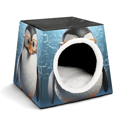 Tier mit Brille Haustierhütte Komfortables Nest für Haustiere Weltraumkapsel Warm Weich Indoor Pet Shelter Space Pet House for Indoor Cats Small Dogs and Medium Animal Tier mit Brille Haustierhütte Komfortables Nest für Haustiere Weltraumkapsel Warm Weich Indoor Pet Shelter Space Pet House for Indoor Cats Small Dogs and Medium Animal von ERSTSNCK