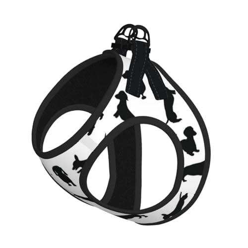Black Dogs Strapsweste für Hunde, Dackel, kompakt, das perfekte kleine Haustier für einen bequemen Spaziergang Black Dogs Strapsweste für Hunde, Dackel, kompakt, das perfekte kleine Haustier für einen bequemen Spaziergang von ESASAM