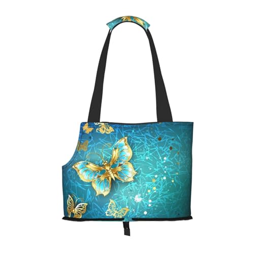 Butterfly Haustier-Tragetasche, kompakt und bequem, tragbare Haustier-Tragetasche für Reisen, von Fluggesellschaften zugelassen, Haustier-Tragetasche, Outdoor und faltbare Haustier-Tragetasche Butterfly Haustier-Tragetasche, kompakt und bequem, tragbare Haustier-Tragetasche für Reisen, von Fluggesellschaften zugelassen, Haustier-Tragetasche, Outdoor und faltbare Haustier-Tragetasche von ESASAM