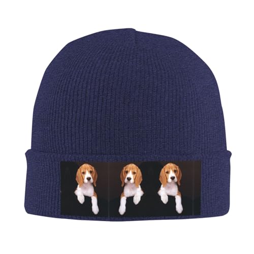 Gestrickte Wollmütze, für Hunde, Beagle, modische und warme Wintermütze, geeignet für verschiedene Anlässe von ESASAM