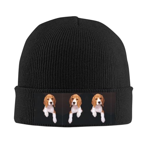 Gestrickte Wollmütze, für Hunde, Beagle, modische und warme Wintermütze, geeignet für verschiedene Anlässe Gestrickte Wollmütze, für Hunde, Beagle, modische und warme Wintermütze, geeignet für verschiedene Anlässe von ESASAM
