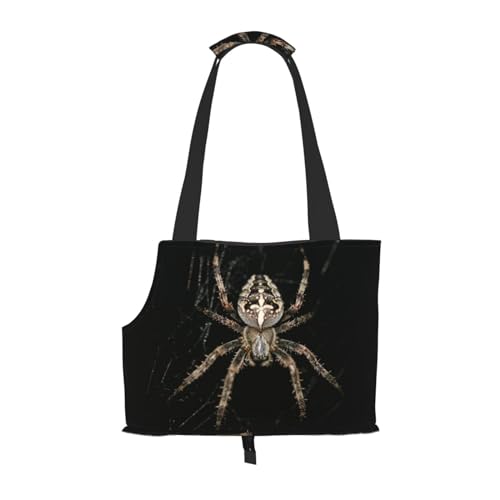 Gruselige Spinne tragbare faltbare Haustier-Umhängetasche-Reisebegleiter von kleinen Cutes Gruselige Spinne tragbare faltbare Haustier-Umhängetasche-Reisebegleiter von kleinen Cutes von ESASAM