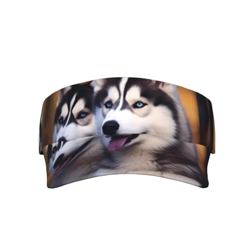 Husky Hundeshut für Erwachsene, modische schützende Kopfbedeckung, Sonnenschutz, nicht stickig und heiß von ESASAM
