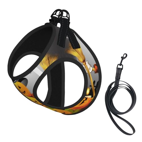 Kompakte Halloween-Hosenträgerweste für Haustiere, das perfekte kleine Haustier für einen bequemen Spaziergang Kompakte Halloween-Hosenträgerweste für Haustiere, das perfekte kleine Haustier für einen bequemen Spaziergang von ESASAM
