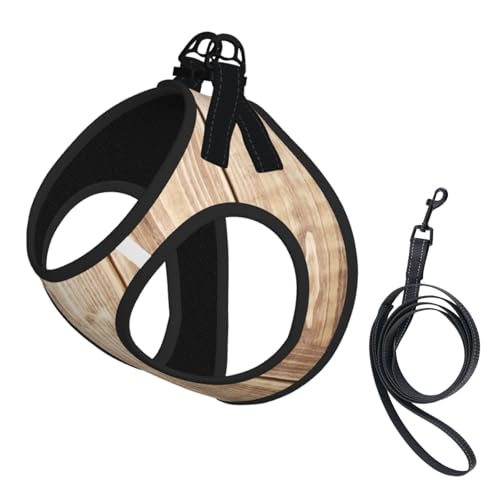 Kompakte Strapsweste für Haustiere mit Holzherz, das perfekte kleine Haustier für einen bequemen Spaziergang Kompakte Strapsweste für Haustiere mit Holzherz, das perfekte kleine Haustier für einen bequemen Spaziergang von ESASAM