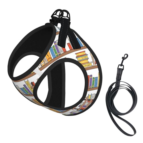 Lustige Bücherregal-Kollektion und Leiter, kompakte Haustier-Hosenträgerweste, das perfekte kleine Haustier für einen bequemen Spaziergang Lustige Bücherregal-Kollektion und Leiter, kompakte Haustier-Hosenträgerweste, das perfekte kleine Haustier für einen bequemen Spaziergang von ESASAM