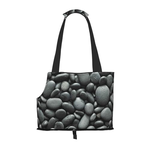 Many Black Pebbles Pet Tote Bag - Compact And Comfortable Portable Pet Carrier For Travel - Airline Approved Airline Approved Pet Tote Bag Outdoor And Foldable Pet Tote Bag Many Black Pebbles Pet Tote Bag - Compact And Comfortable Portable Pet Carrier For Travel - Airline Approved Airline Approved Pet Tote Bag Outdoor And Foldable Pet Tote Bag von ESASAM