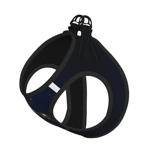 Strapsweste für Haustiere, Musiknote mit heruntergefallenem glänzendem Stern, das perfekte kleine Haustier für einen bequemen Spaziergang Strapsweste für Haustiere, Musiknote mit heruntergefallenem glänzendem Stern, das perfekte kleine Haustier für einen bequemen Spaziergang von ESASAM