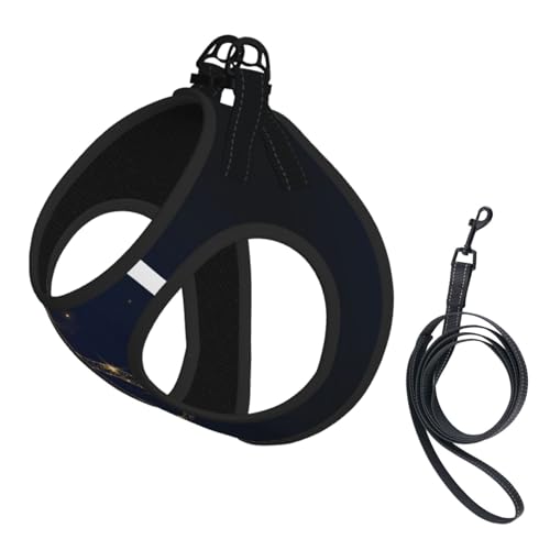 Strapsweste für Haustiere, Musiknote mit heruntergefallenem glänzendem Stern, das perfekte kleine Haustier für einen bequemen Spaziergang Strapsweste für Haustiere, Musiknote mit heruntergefallenem glänzendem Stern, das perfekte kleine Haustier für einen bequemen Spaziergang von ESASAM