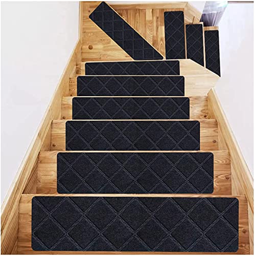 ESBANT Teppich-Treppenstufen-Set,Treppenteppiche für und Hunde,weiche Treppenstufen,rutschfeste Teppichmatte,20,3 x 76,2 cm,Selbstklebende Treppenstufen für Treppenstufen im Innen- und Außenbereich ESBANT Teppich-Treppenstufen-Set,Treppenteppiche für und Hunde,weiche Treppenstufen,rutschfeste Teppichmatte,20,3 x 76,2 cm,Selbstklebende Treppenstufen für Treppenstufen im Innen- und Außenbereich von ESBANT