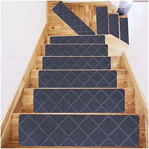 ESBANT Teppich-Treppenstufen-Set,Treppenteppiche für und Hunde,weiche Treppenstufen,rutschfeste Teppichmatte,20,3 x 76,2 cm,Selbstklebende Treppenstufen für Treppenstufen im Innen- und Außenbereich ESBANT Teppich-Treppenstufen-Set,Treppenteppiche für und Hunde,weiche Treppenstufen,rutschfeste Teppichmatte,20,3 x 76,2 cm,Selbstklebende Treppenstufen für Treppenstufen im Innen- und Außenbereich von ESBANT