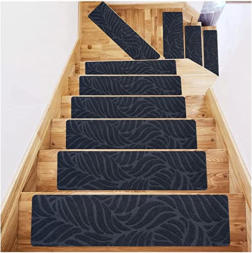ESBANT Teppich-Treppenstufen-Set,Treppenteppiche für und Hunde,weiche Treppenstufen,rutschfeste Teppichmatte,20,3 x 76,2 cm,Selbstklebende Treppenstufen für Treppenstufen im Innen- und Außenbereich ESBANT Teppich-Treppenstufen-Set,Treppenteppiche für und Hunde,weiche Treppenstufen,rutschfeste Teppichmatte,20,3 x 76,2 cm,Selbstklebende Treppenstufen für Treppenstufen im Innen- und Außenbereich von ESBANT
