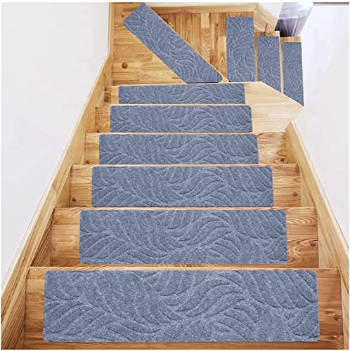 ESBANT Teppich-Treppenstufen-Set,Treppenteppiche für und Hunde,weiche Treppenstufen,rutschfeste Teppichmatte,20,3 x 76,2 cm,Selbstklebende Treppenstufen für Treppenstufen im Innen- und Außenbereich ESBANT Teppich-Treppenstufen-Set,Treppenteppiche für und Hunde,weiche Treppenstufen,rutschfeste Teppichmatte,20,3 x 76,2 cm,Selbstklebende Treppenstufen für Treppenstufen im Innen- und Außenbereich von ESBANT