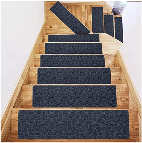 ESBANT Teppich-Treppenstufen-Set,Treppenteppiche für und Hunde,weiche Treppenstufen,rutschfeste Teppichmatte,20,3 x 76,2 cm,Selbstklebende Treppenstufen für Treppenstufen im Innen- und Außenbereich ESBANT Teppich-Treppenstufen-Set,Treppenteppiche für und Hunde,weiche Treppenstufen,rutschfeste Teppichmatte,20,3 x 76,2 cm,Selbstklebende Treppenstufen für Treppenstufen im Innen- und Außenbereich von ESBANT