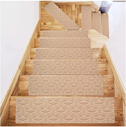 ESBANT Teppich-Treppenstufen-Set,Treppenteppiche für und Hunde,weiche Treppenstufen,rutschfeste Teppichmatte,20,3 x 76,2 cm,Selbstklebende Treppenstufen für Treppenstufen im Innen- und Außenbereich ESBANT Teppich-Treppenstufen-Set,Treppenteppiche für und Hunde,weiche Treppenstufen,rutschfeste Teppichmatte,20,3 x 76,2 cm,Selbstklebende Treppenstufen für Treppenstufen im Innen- und Außenbereich von ESBANT