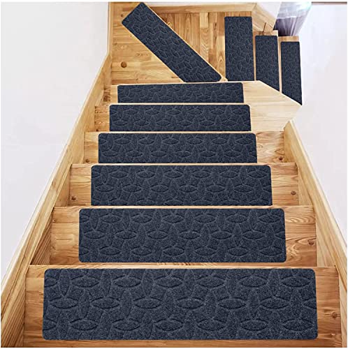 ESBANT Teppich-Treppenstufen-Set,Treppenteppiche für und Hunde,weiche Treppenstufen,rutschfeste Teppichmatte,20,3 x 76,2 cm,Selbstklebende Treppenstufen für Treppenstufen im Innen- und Außenbereich ESBANT Teppich-Treppenstufen-Set,Treppenteppiche für und Hunde,weiche Treppenstufen,rutschfeste Teppichmatte,20,3 x 76,2 cm,Selbstklebende Treppenstufen für Treppenstufen im Innen- und Außenbereich von ESBANT