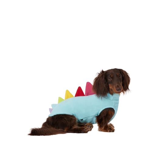 ESCCBOO Einteiler für italienische Windhunde und Dackel, Fleece, Dinosaurier, ärmellos, gemütlicher Rollkragen-Kostüm, Outfit für Mini-Dackel, italienische Windhunde, Whippets, Blau, Größe L ESCCBOO Einteiler für italienische Windhunde und Dackel, Fleece, Dinosaurier, ärmellos, gemütlicher Rollkragen-Kostüm, Outfit für Mini-Dackel, italienische Windhunde, Whippets, Blau, Größe L von ESCCBOO