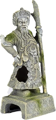 ESESE Alter chinesischer Krieger for Aquarium, Aquatische Ornament-Dekoration, 21 cm, Landschaftsbau, Versteck, Höhlendekoration ESESE Alter chinesischer Krieger for Aquarium, Aquatische Ornament-Dekoration, 21 cm, Landschaftsbau, Versteck, Höhlendekoration von ESESE