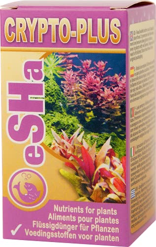 eSHa - CRYPTO-PLUS - Flüssigdünger für anspruchsvolle Wasserpflanzen - erhöht das Pflanzenwachstum, die Farbe und die Gesundheit - 20 ml von eSHa Labs