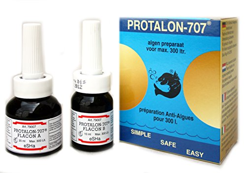 MULTIHOBBIE® Anti-Algen-Protalon 707 von ESHA Laboratorien, effektive Anti-Algen für Aquarien, Stangen, Wasser von ESHA