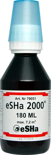 eSHa 2000 – Breitbandheilmittel gegen Verpilzungen, Flossenfäule und bakterielle Krankheiten - 180 ml eSHa 2000 – Breitbandheilmittel gegen Verpilzungen, Flossenfäule und bakterielle Krankheiten - 180 ml von eSHa Labs