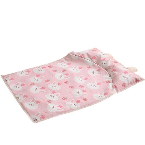 ESMENATZLS Waschbare Kühlmatte für Hunde, bequem, atmungsaktiv, weich, feuchtigkeitsbeständig, Katzenschlaf, kaltes Bett, Haustier, Kaninchen, Größe M ESMENATZLS Waschbare Kühlmatte für Hunde, bequem, atmungsaktiv, weich, feuchtigkeitsbeständig, Katzenschlaf, kaltes Bett, Haustier, Kaninchen, Größe M von ESMENATZLS