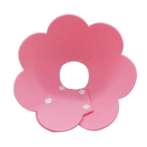 Elisabethanische Katzen-Genesungshalsband in Blumenform, Wundheilung, Schutzkegel für Kätzchen, Welpen, Haustierbedarf, Rosa, L 25 cm, 2 Stück Elisabethanische Katzen-Genesungshalsband in Blumenform, Wundheilung, Schutzkegel für Kätzchen, Welpen, Haustierbedarf, Rosa, L 25 cm, 2 Stück von ESMENATZLS