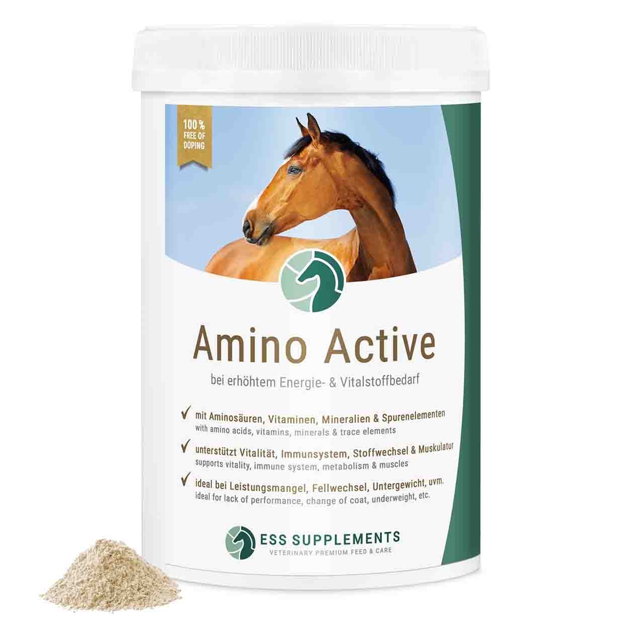 Ess Supplements Amino Active 1kg Für Vitalität & Energie Ess Supplements Amino Active 1kg Für Vitalität & Energie von ESS Supplements
