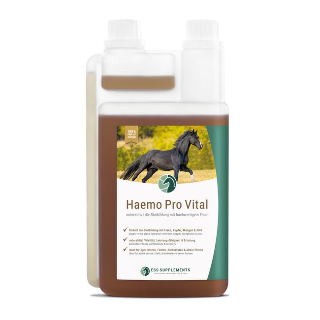 Ess Supplements Haemo Pro Vital 1L Für mehr Vitalität & Erholung Ess Supplements Haemo Pro Vital 1L Für mehr Vitalität & Erholung von ESS Supplements