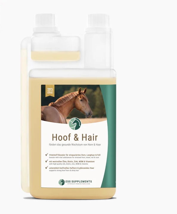 Ess Supplements Hoof & Hair 1 L Hochwertige Ölmischung Ess Supplements Hoof & Hair 1 L Hochwertige Ölmischung von ESS Supplements